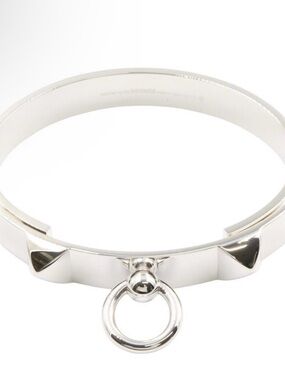 Hermes Rivale Silver  Bracelet